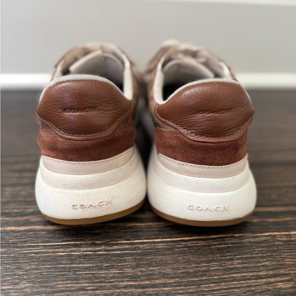 Men's Brown Sneakers - Picture 4 of 6